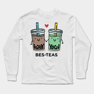 BES-TEAS pun Long Sleeve T-Shirt